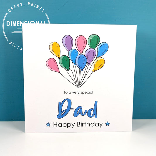 DAD Birthday Card