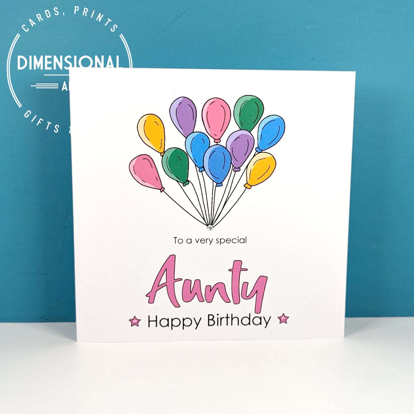 AUNTY Birthday Card