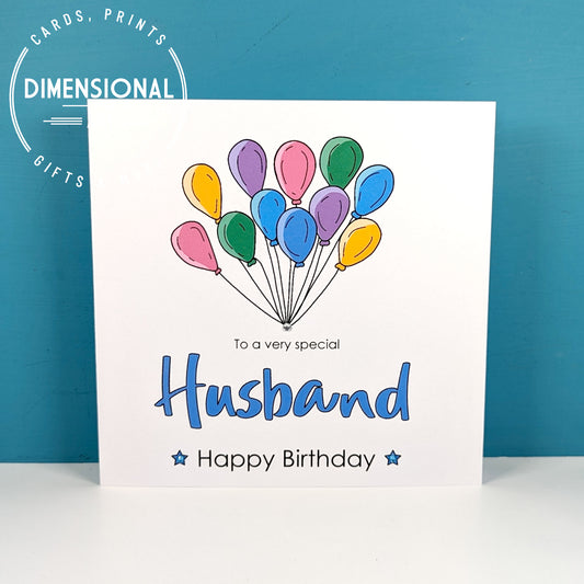 HUSBAND Birthday Card