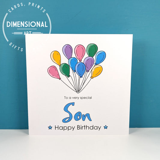 SON Birthday Card