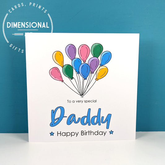 DADDY Birthday Card