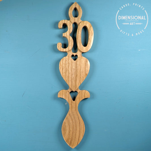 30th Lovespoon