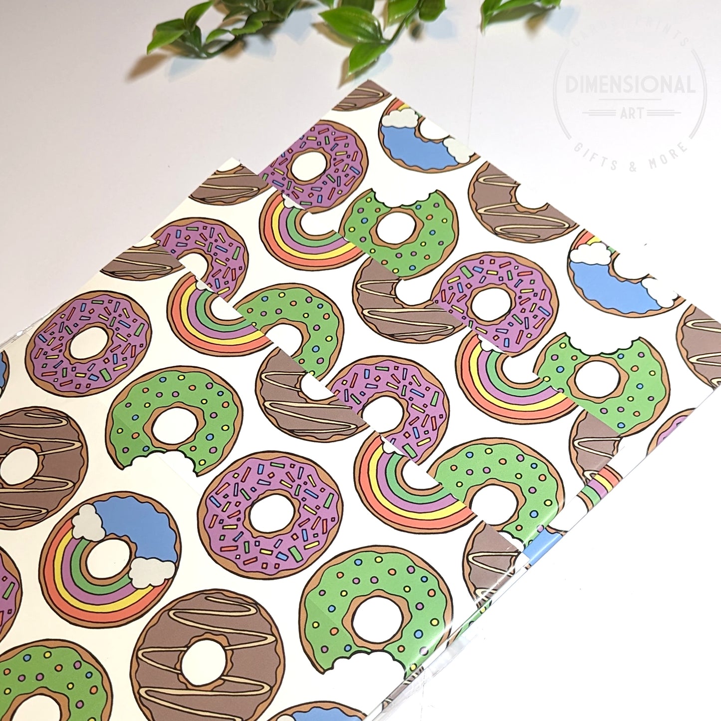 Donuts Gift Wrap and Tags (Wrapping Paper)