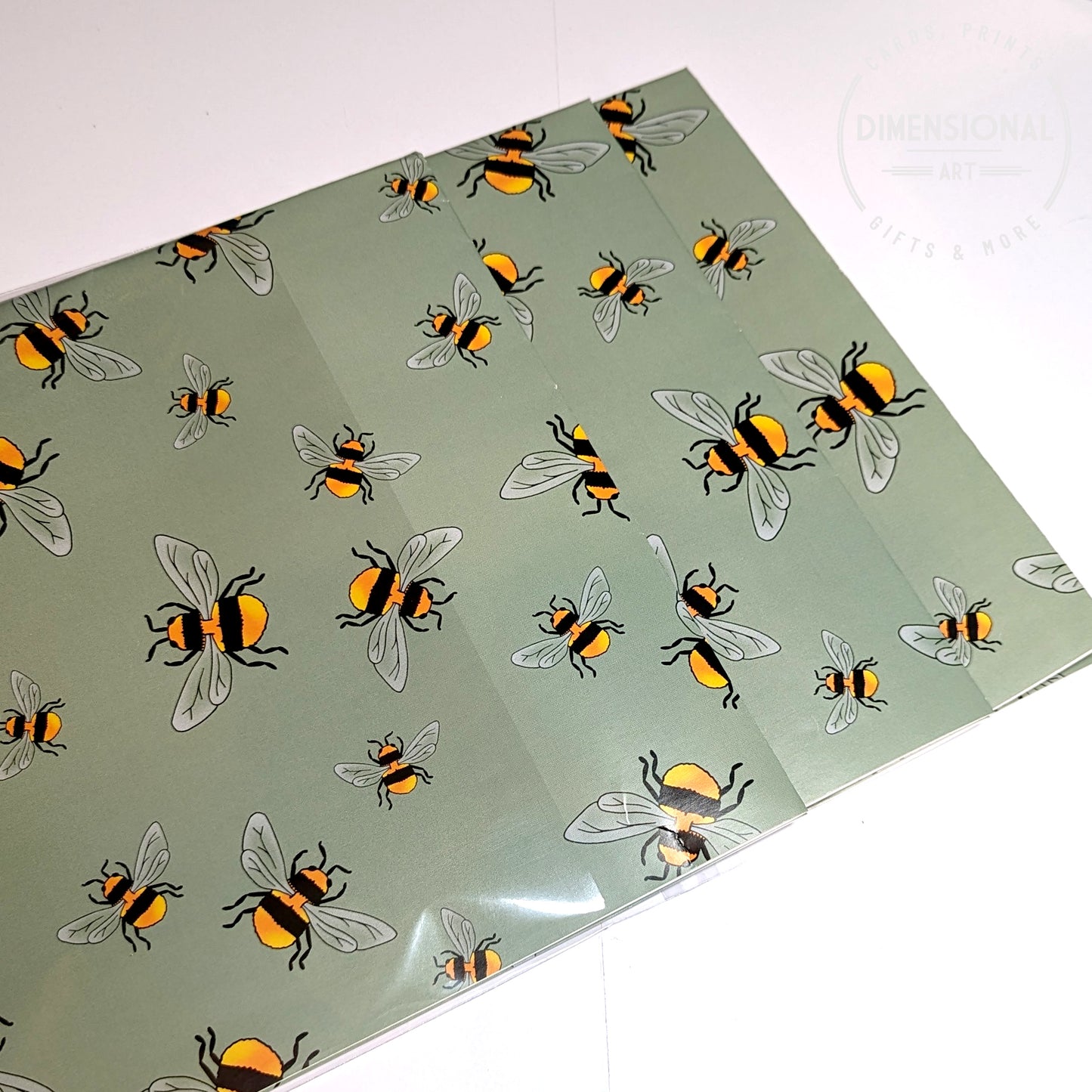 Bees Gift Wrap and Tags (Wrapping Paper)