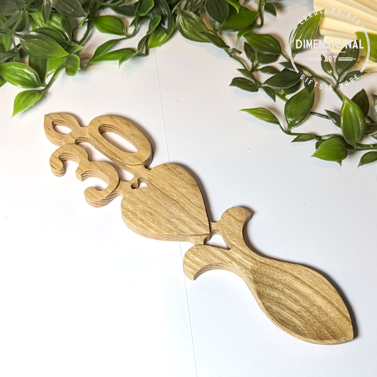 30th Dimensional 30th Lovespoon – Dimensional Art