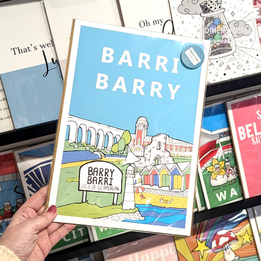 Barry Barri A4 Print