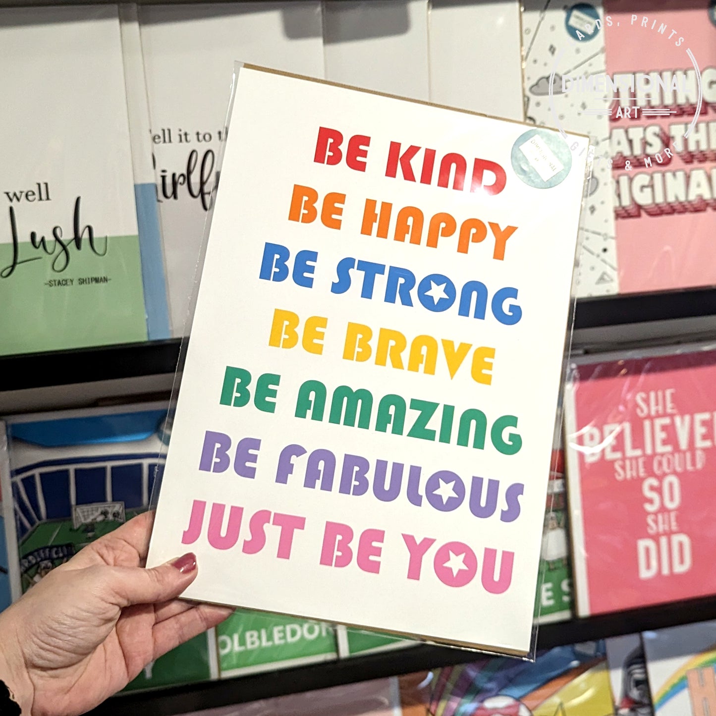 Just be You A4 Print