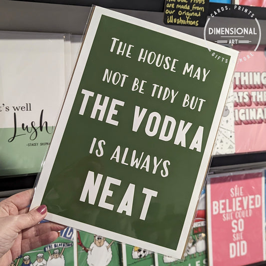 The Vodka A4 Print