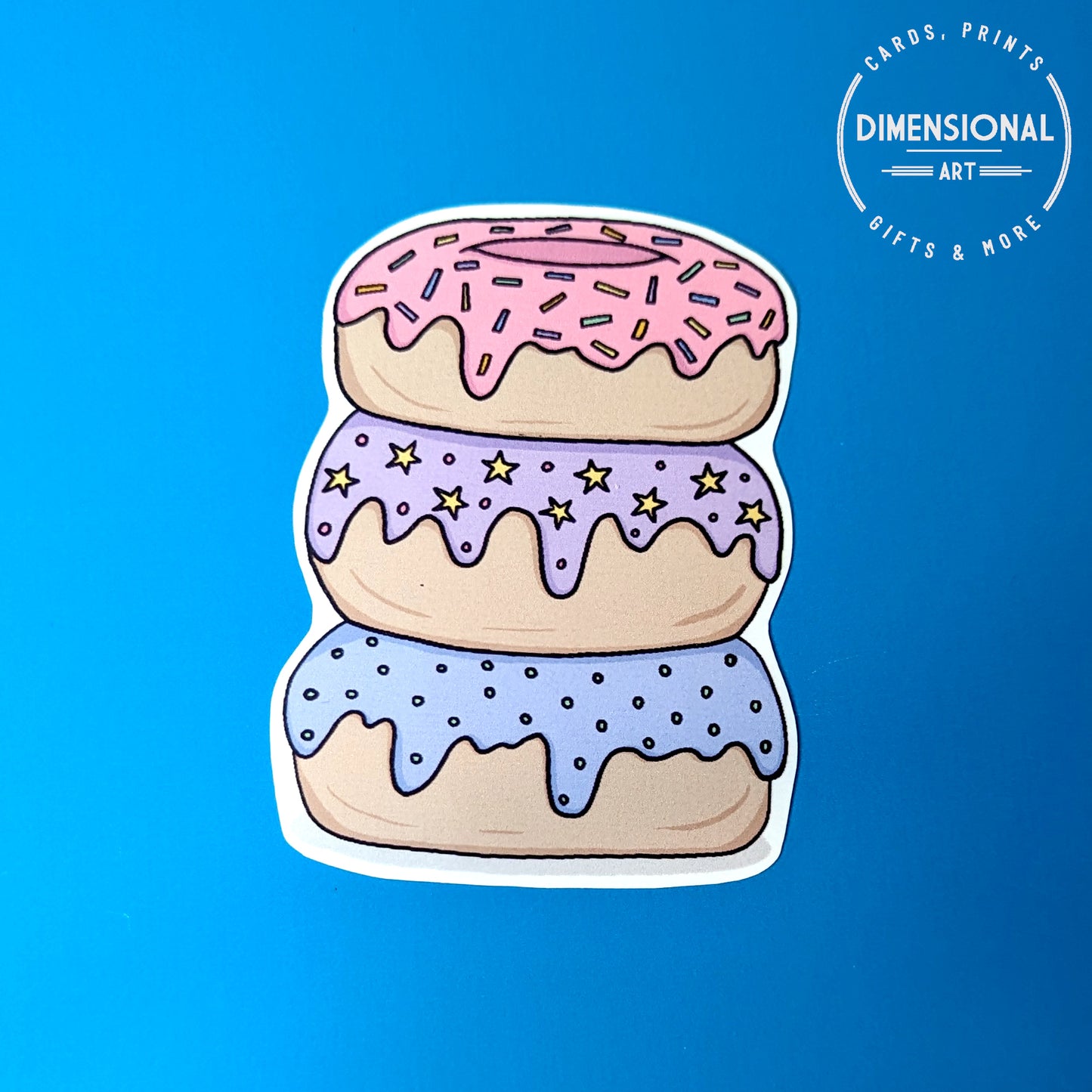 Donuts Sticker