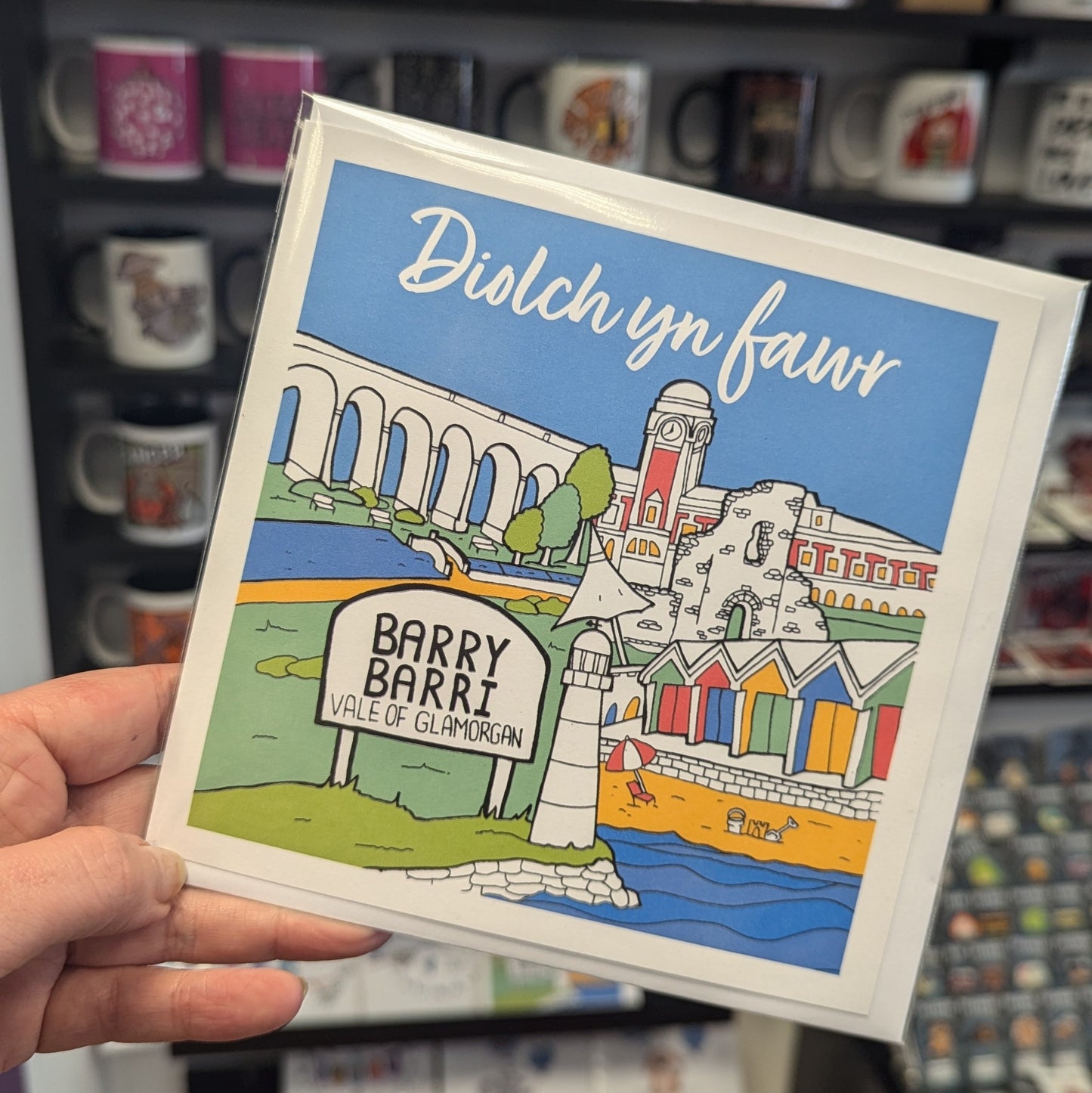 Diolch yn fawr - Barry thank you Card