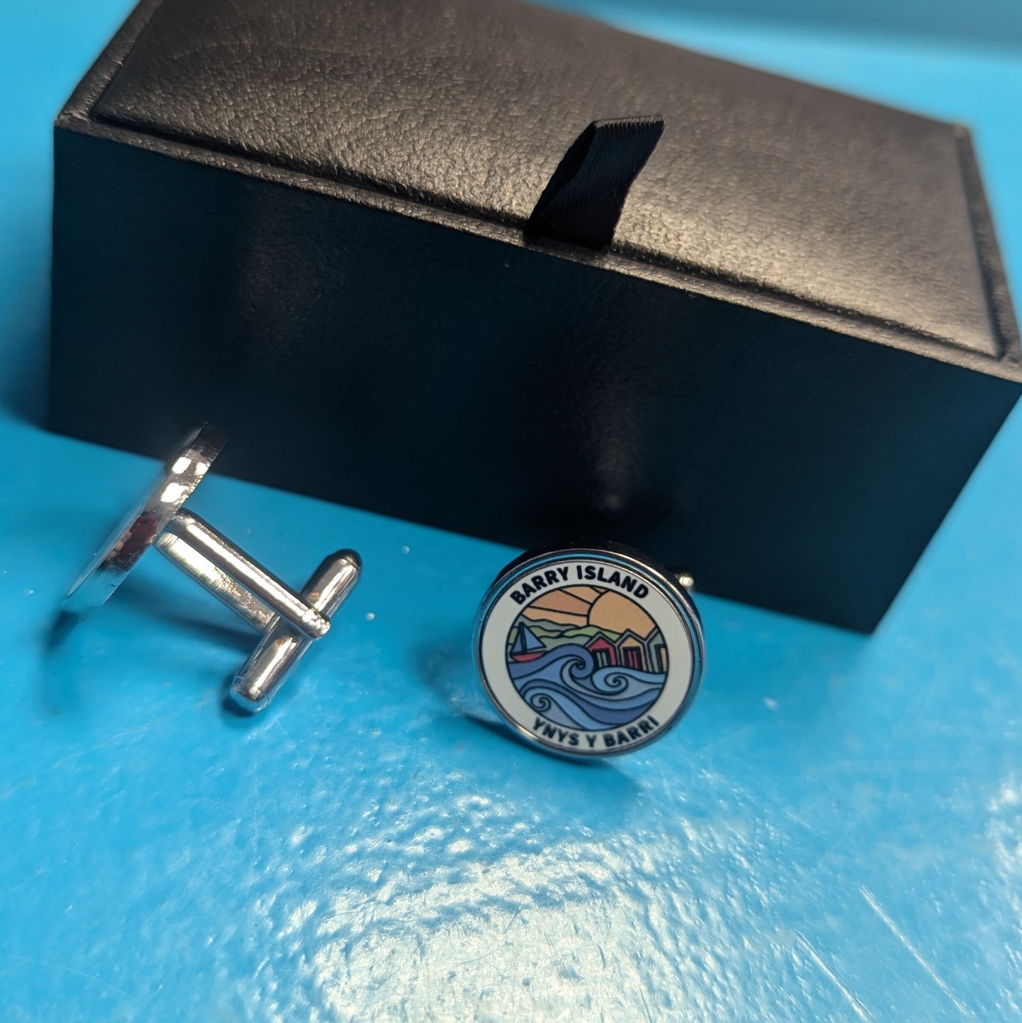 Barry Island Cufflinks - with box