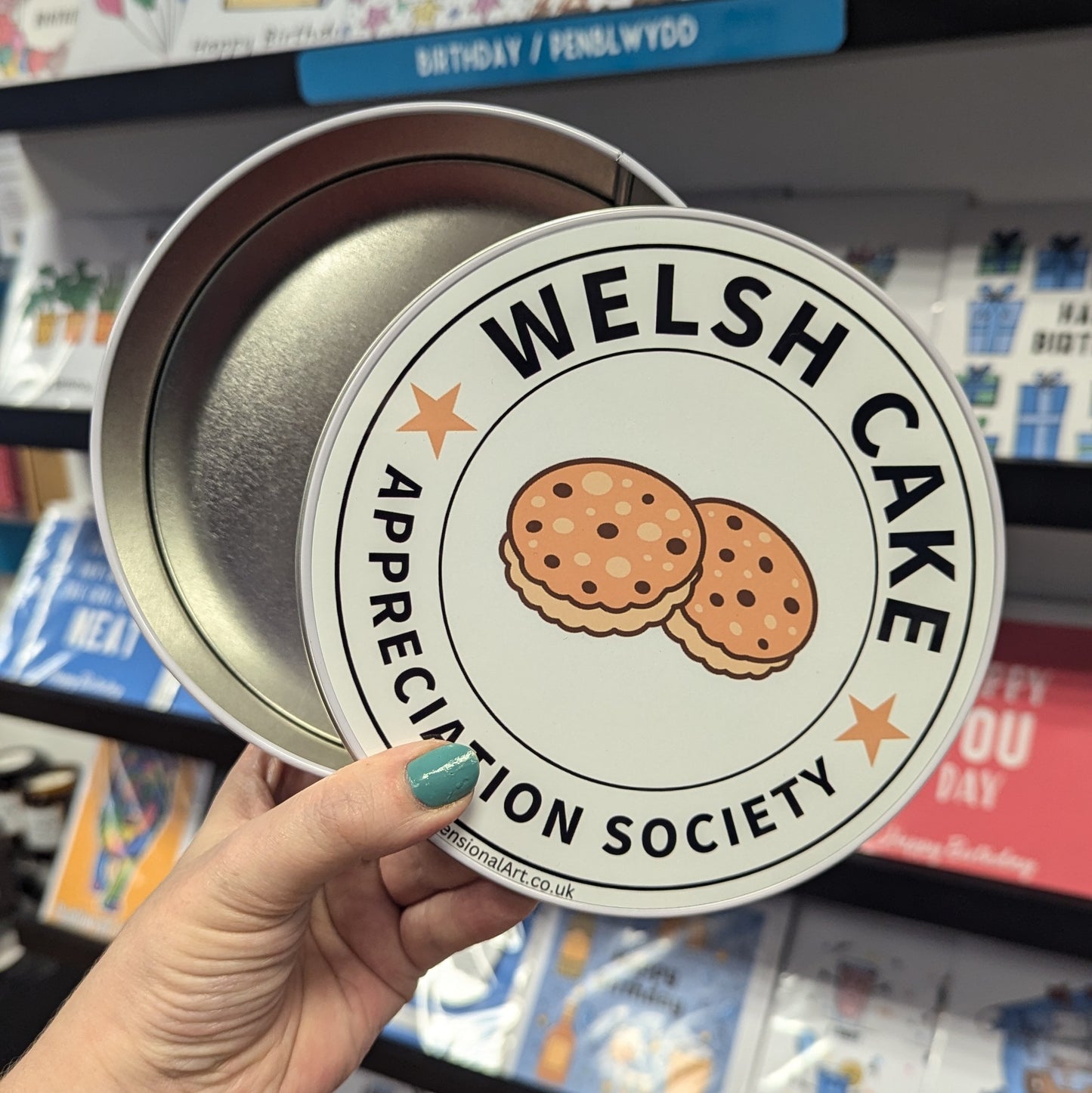 Welsh cake Appreciation small Tin