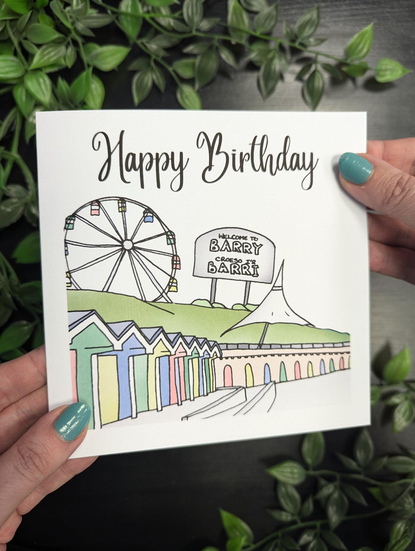 Barry Island Birthday Card
