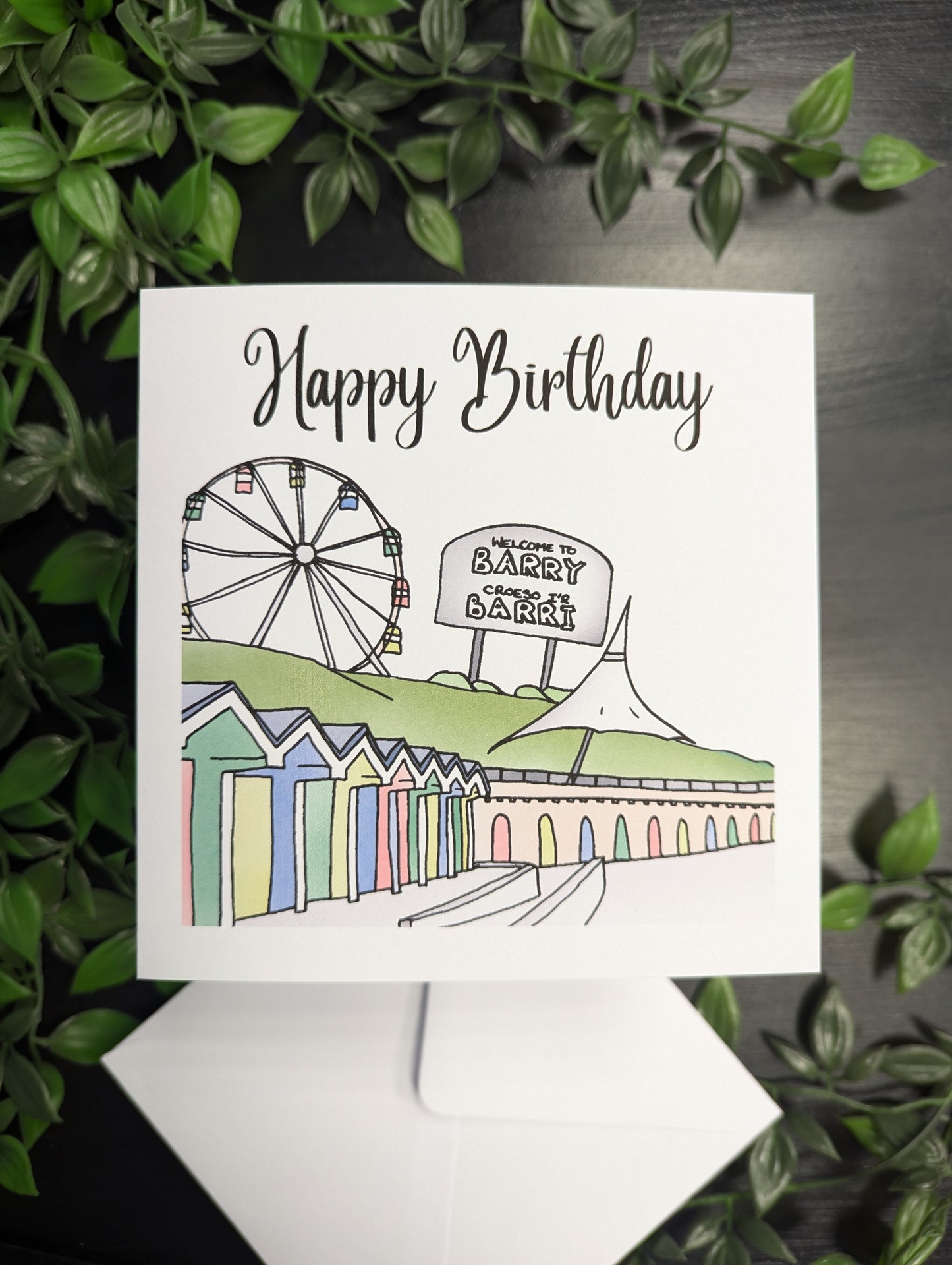 Barry Island Birthday Card