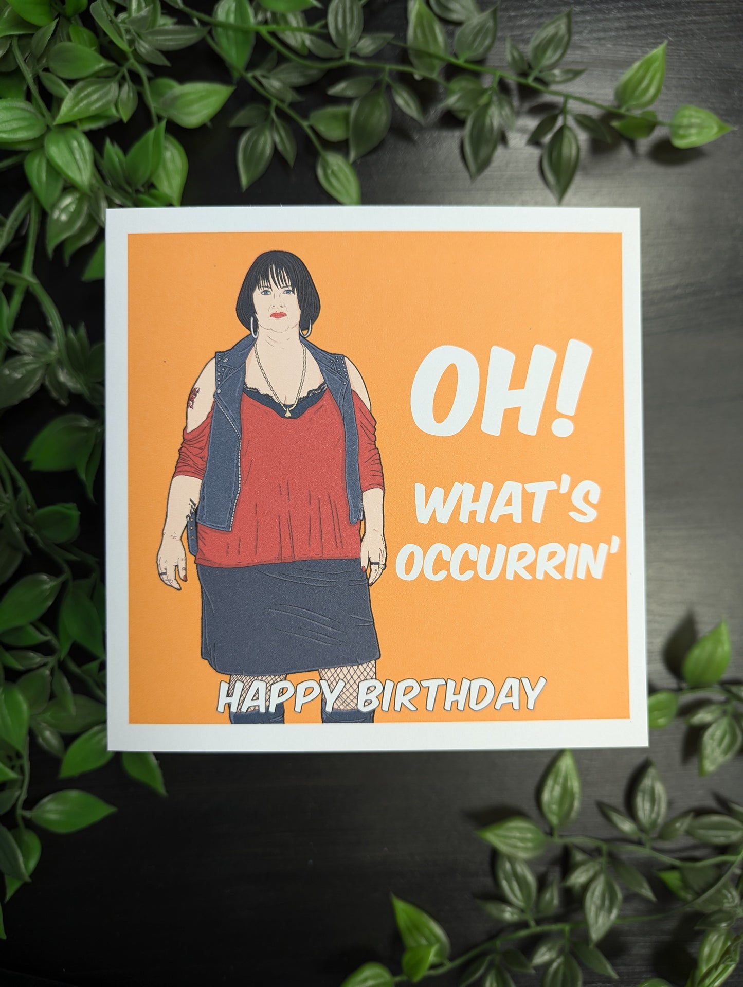 Nessa Oh what's Occurring Birthday Card (Gavin and Stacey)