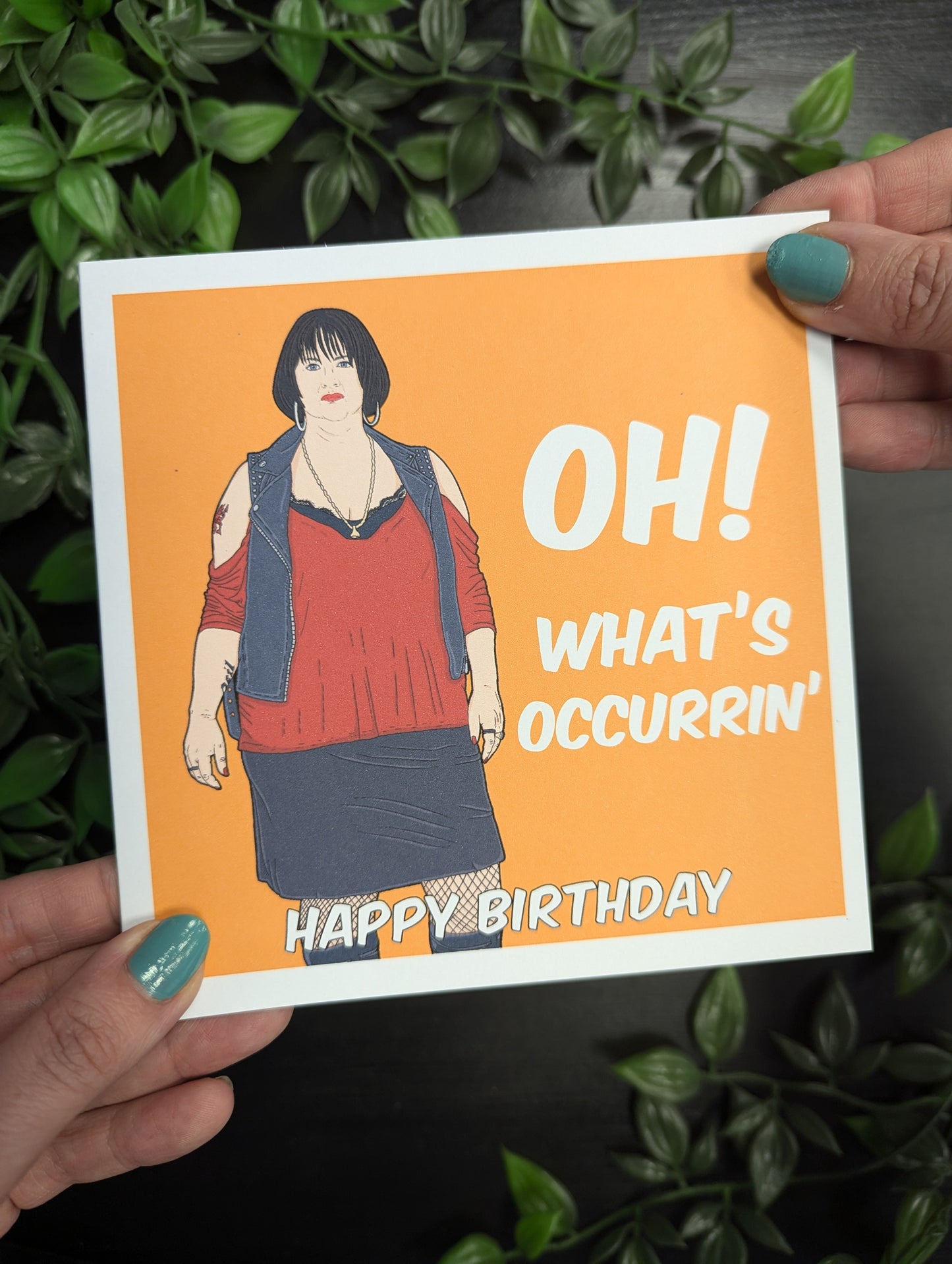 Nessa Oh what's Occurring Birthday Card (Gavin and Stacey)