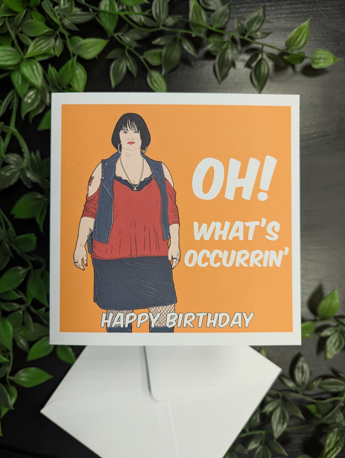 Nessa Oh what's Occurring Birthday Card (Gavin and Stacey)