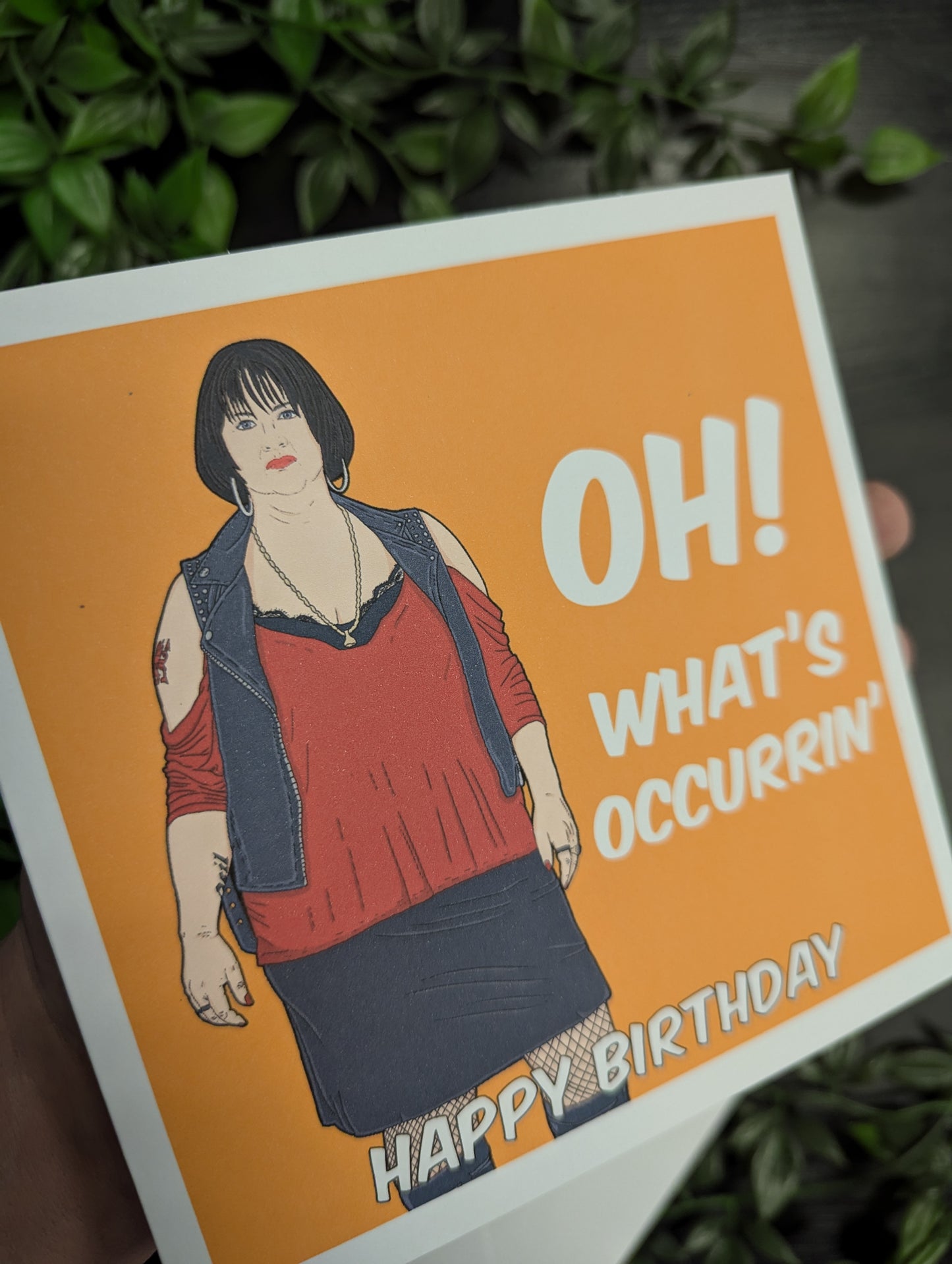 Nessa Oh what's Occurring Birthday Card (Gavin and Stacey)