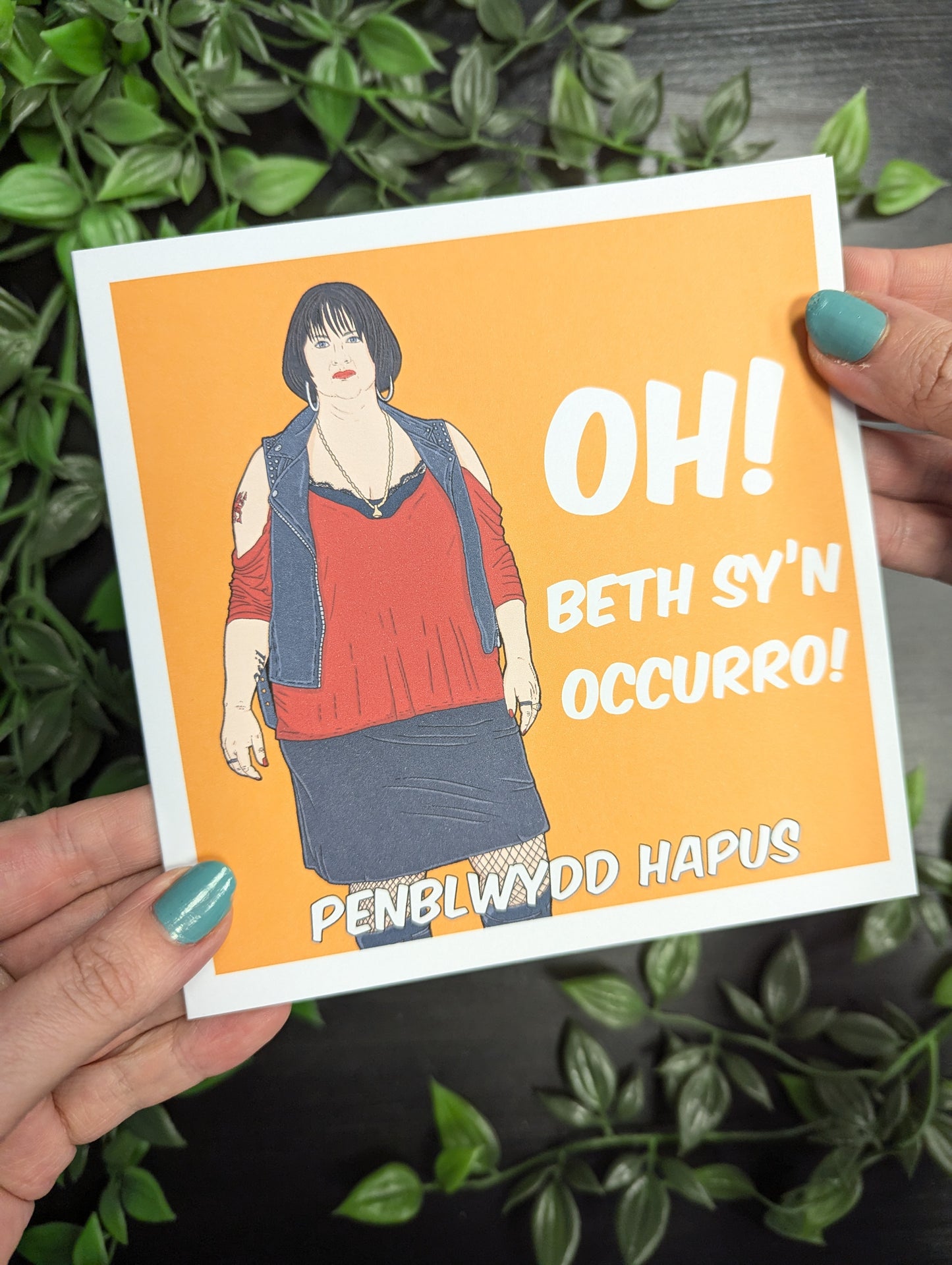 Nessa Oh what's Occurring Penblwydd Hapus Card (Gavin and Stacey)