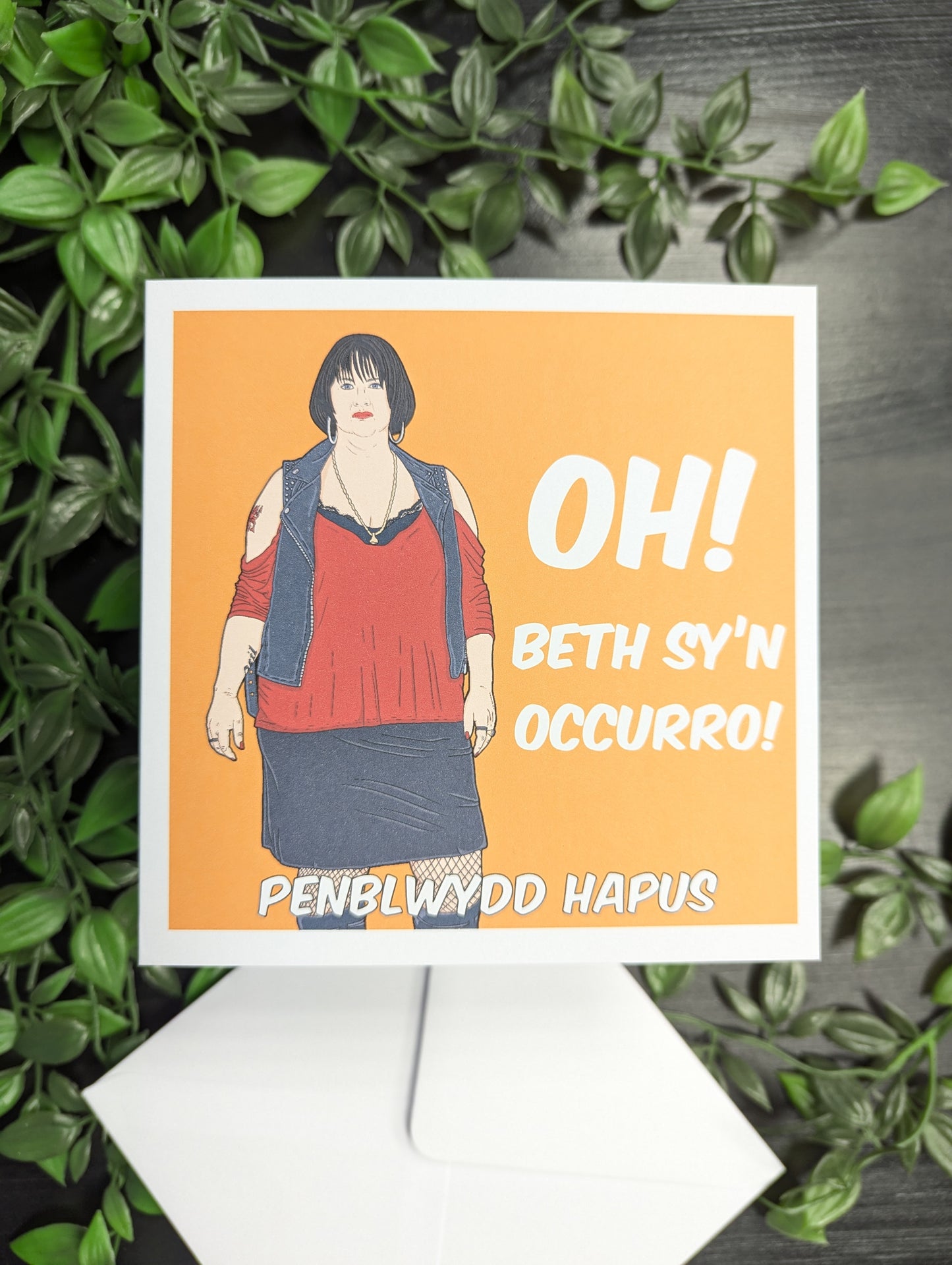 Nessa Oh what's Occurring Penblwydd Hapus Card (Gavin and Stacey)