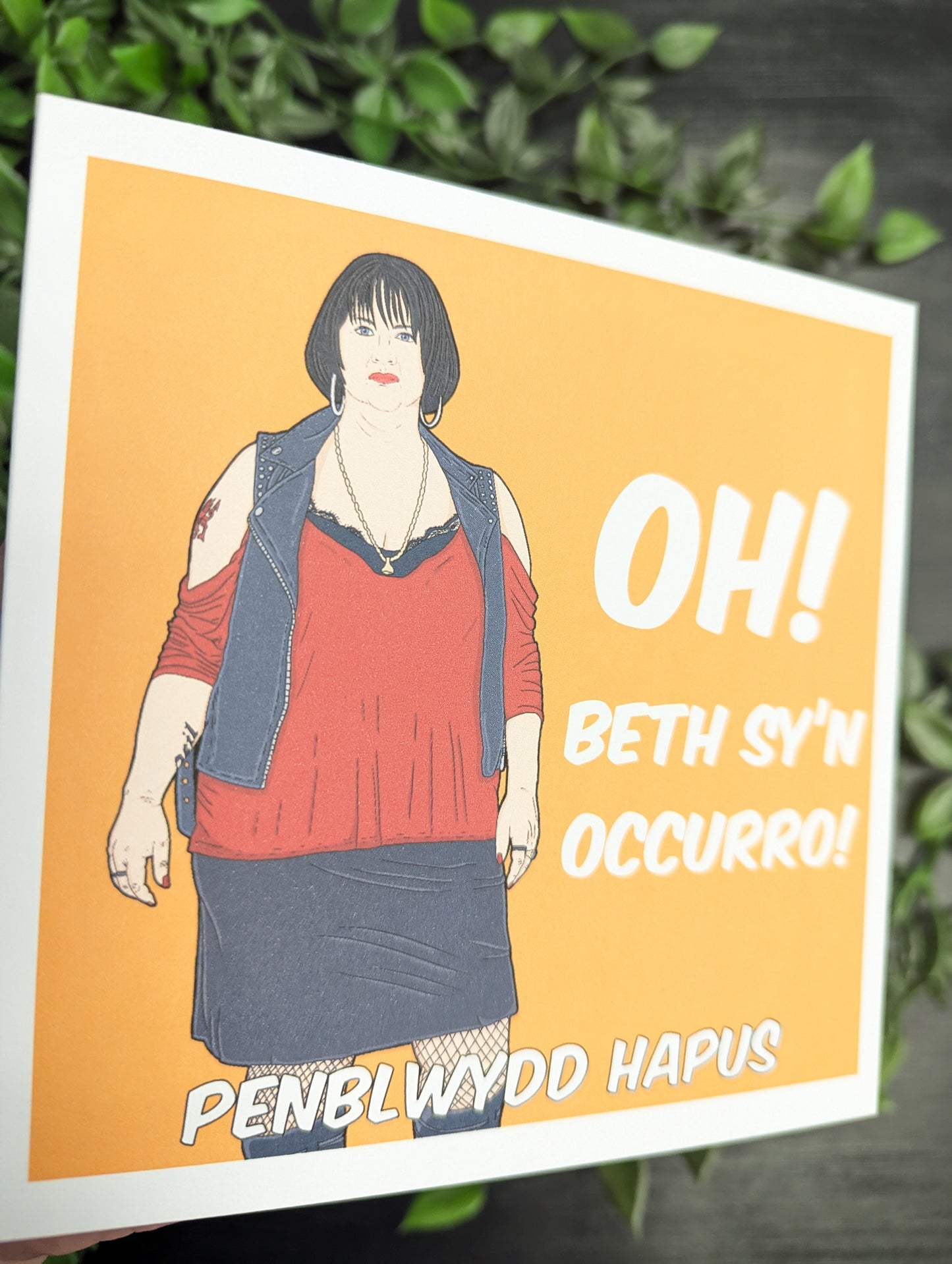Nessa Oh what's Occurring Penblwydd Hapus Card (Gavin and Stacey)