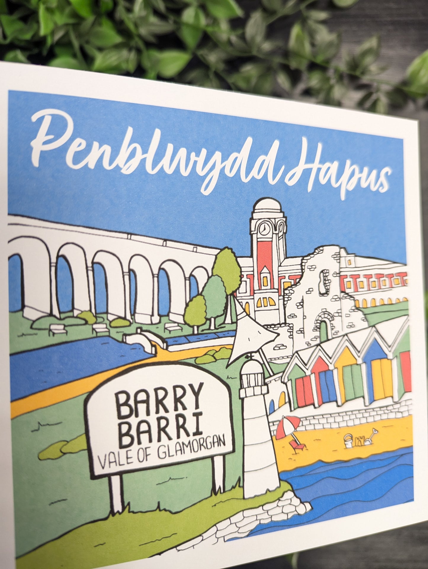 Barry Penblwydd Hapus Card