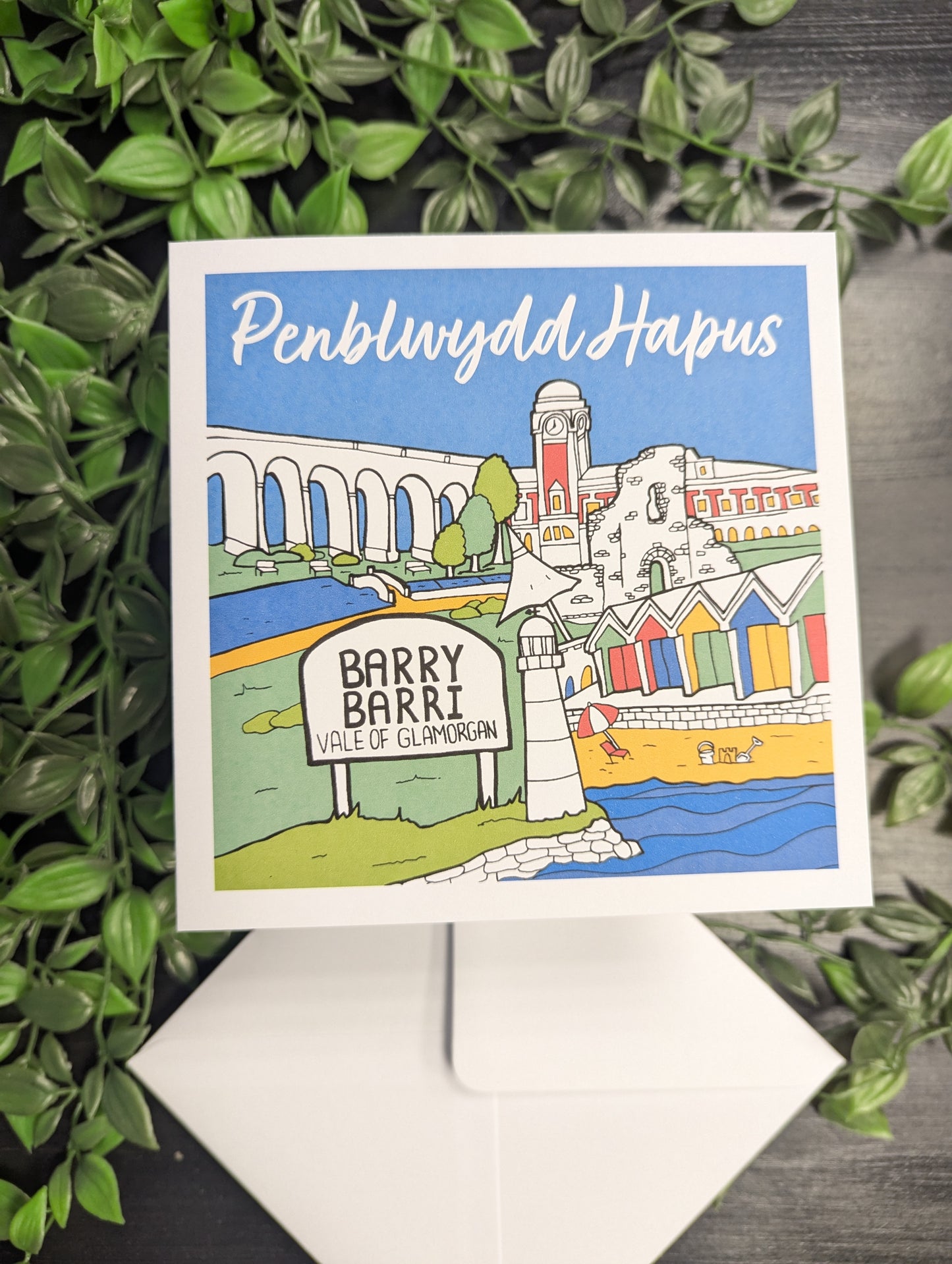 Barry Penblwydd Hapus Card