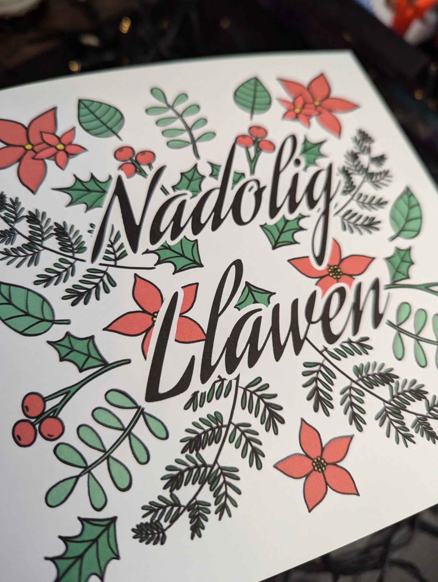 Nadolig Llawen Christmas Card