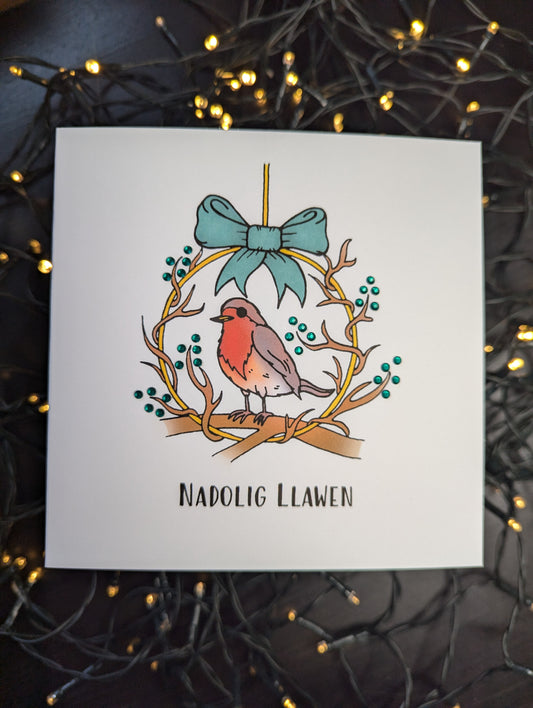 Robin Green - Nadolig Llawen Card