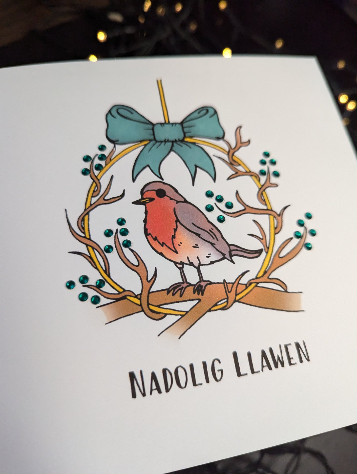 Robin Green - Nadolig Llawen Card