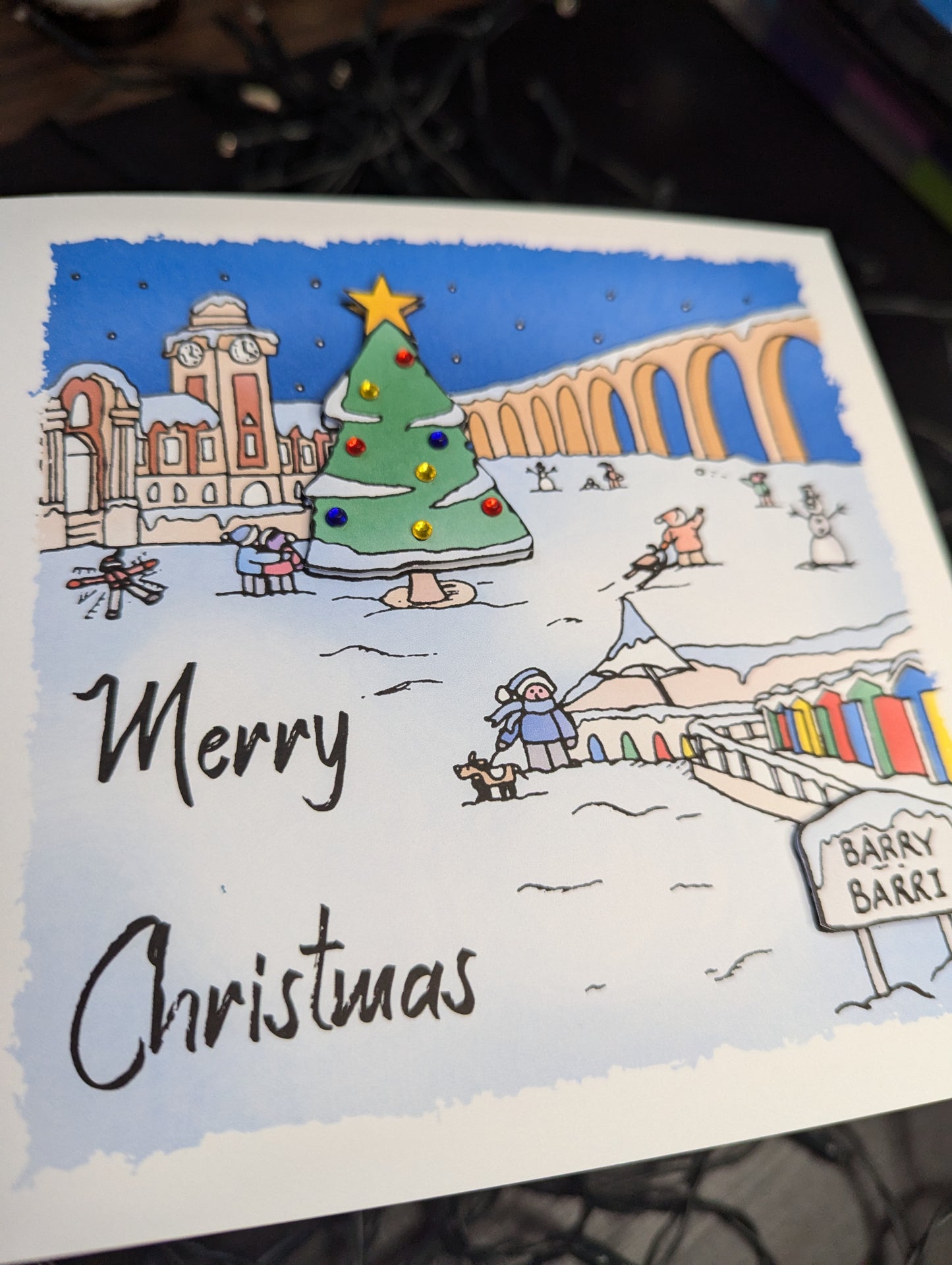 Barry Christmas Card - Merry Christmas