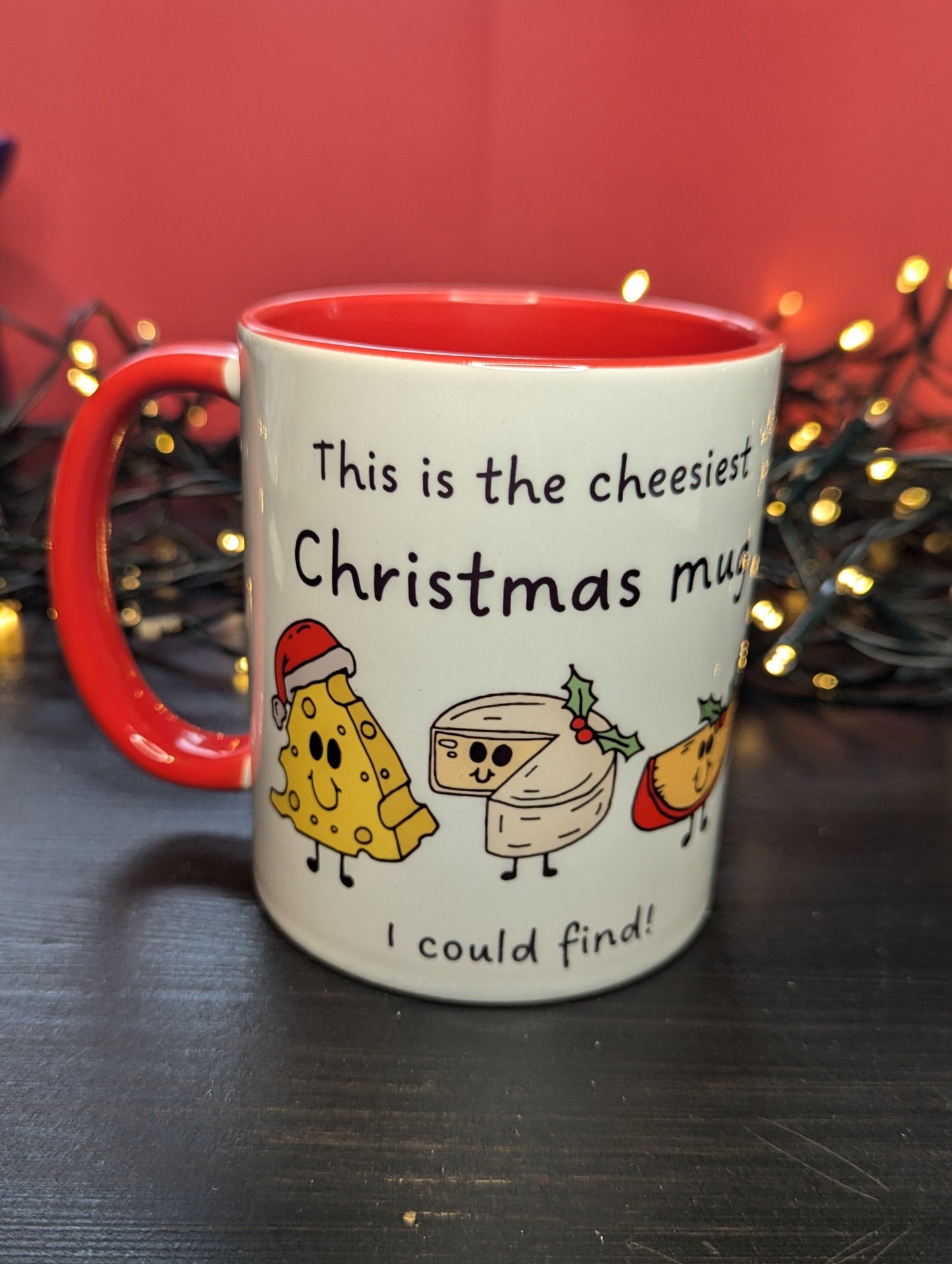 Cheesiest Christmas Mug - Cheese Mug