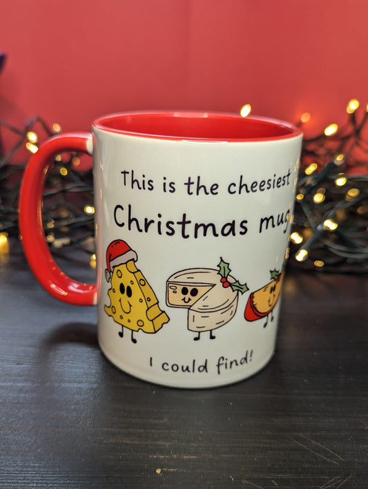 Cheesiest Christmas Mug - Cheese Mug