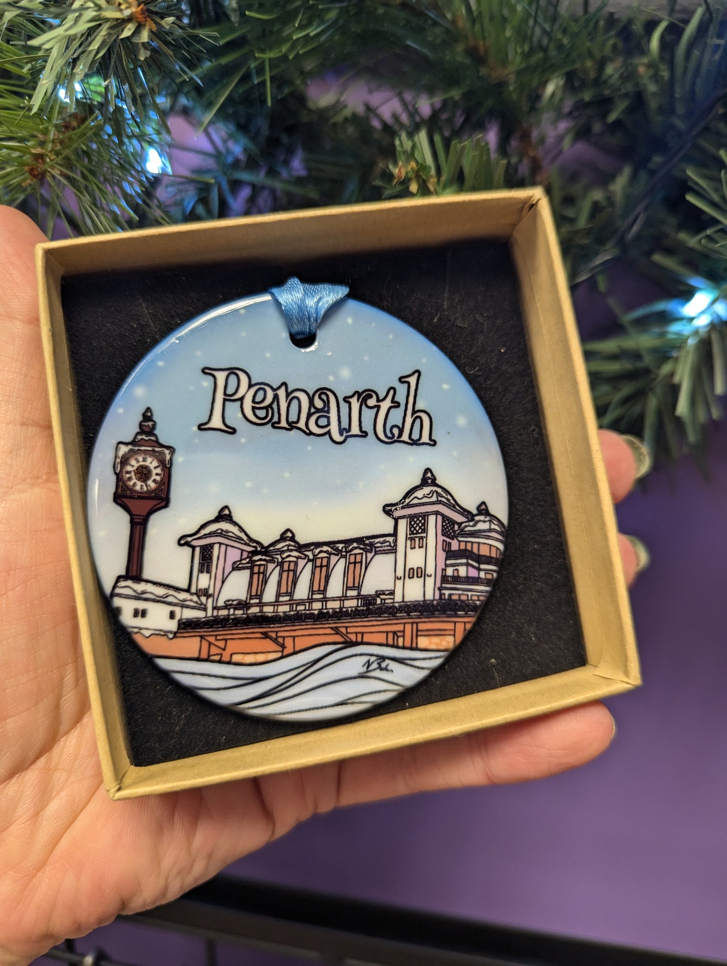 PENARTH - Christmas decorations