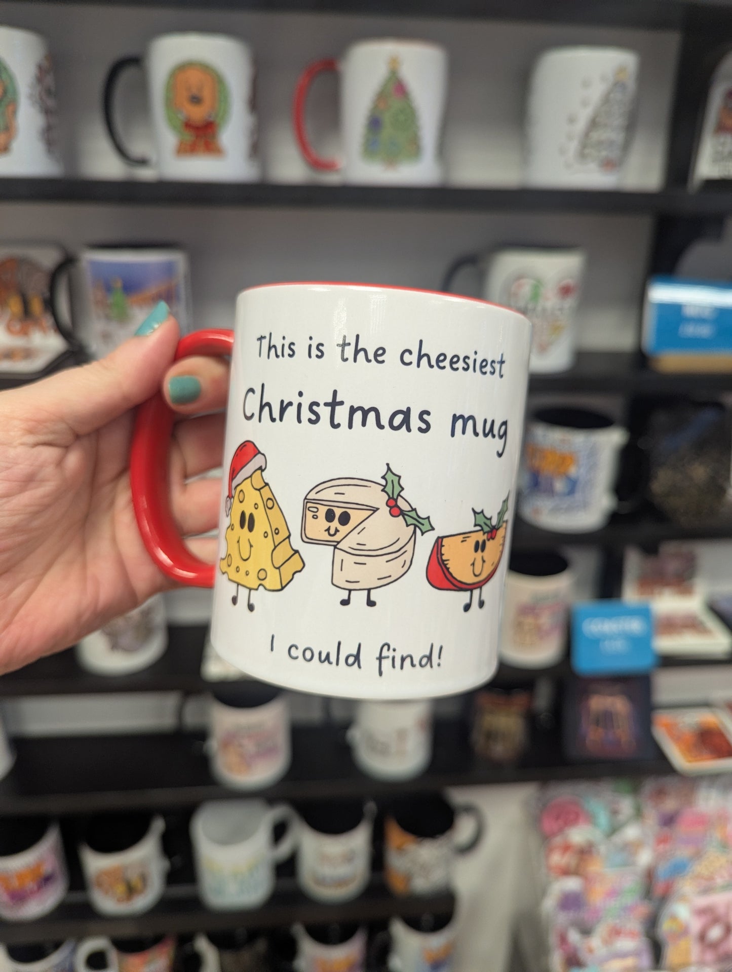 Cheesiest Christmas Mug - Cheese Mug