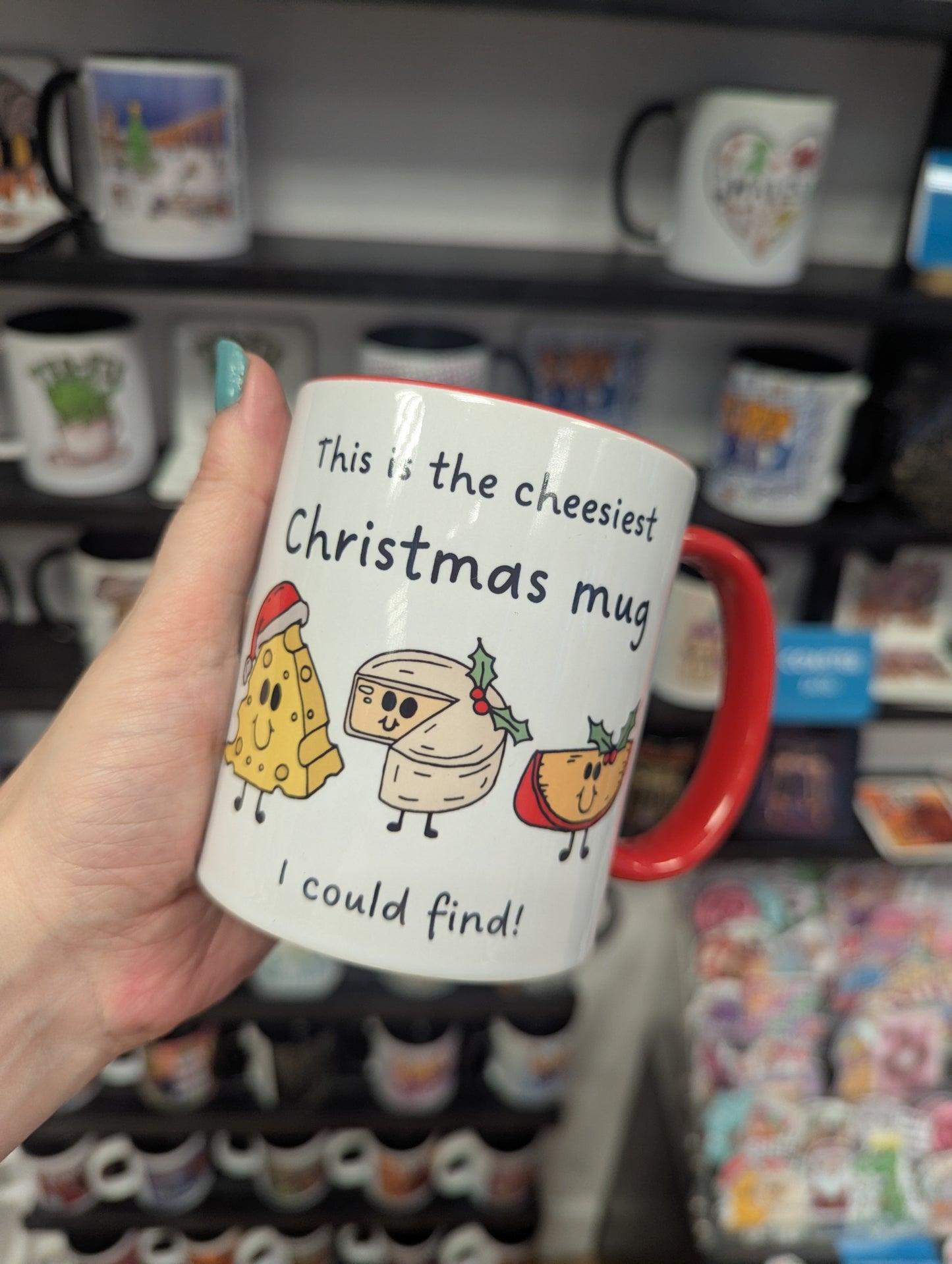 Cheesiest Christmas Mug - Cheese Mug