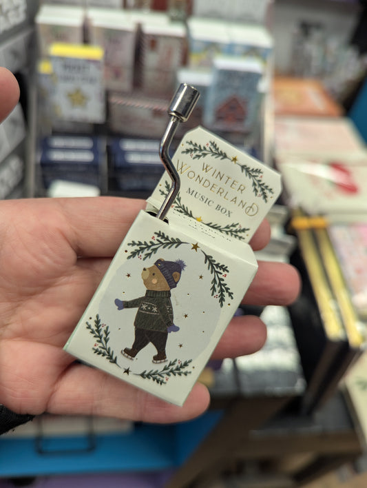 Winter Wonderland - Little Bear Co. Christmas Music Box