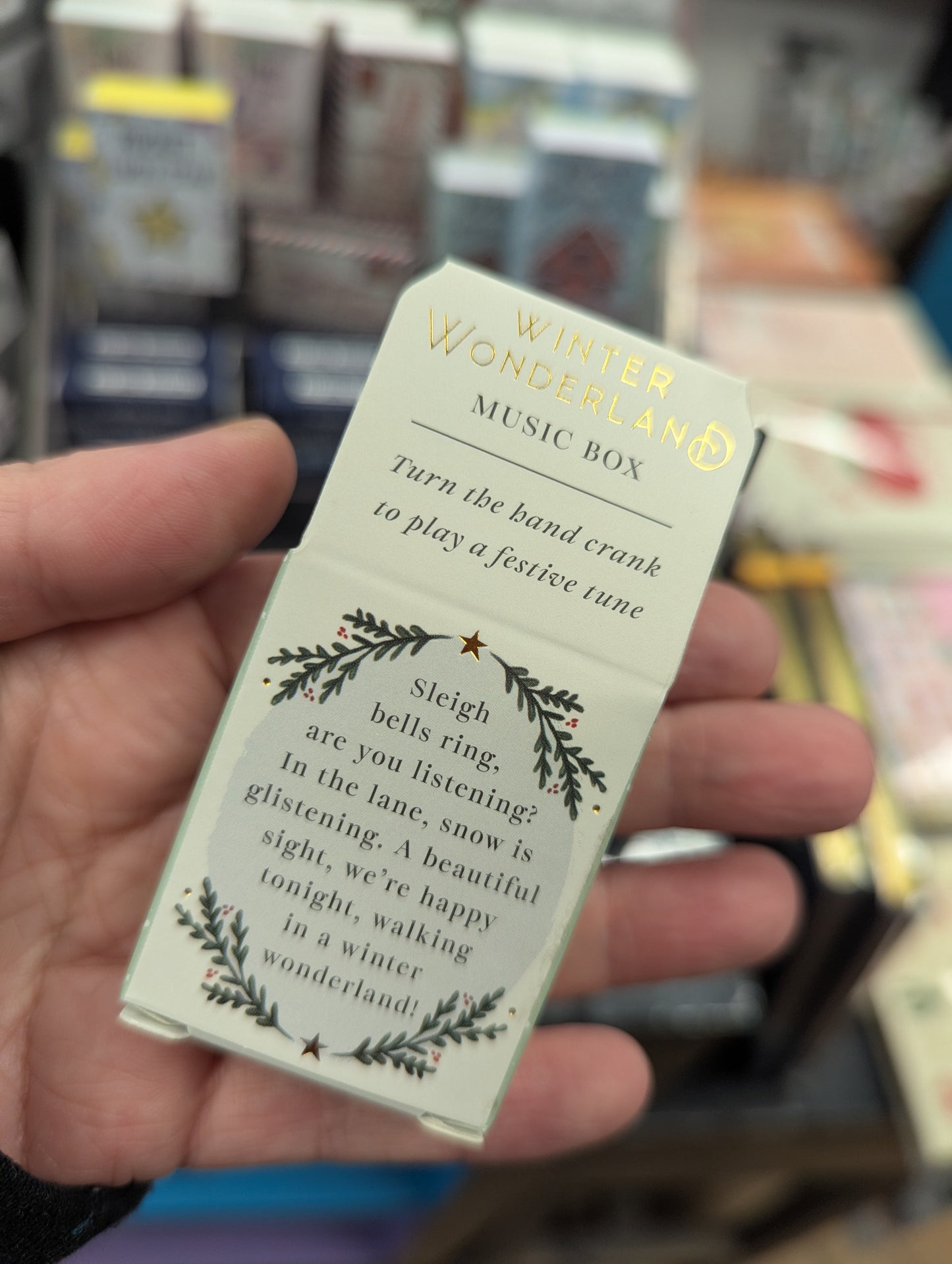 Winter Wonderland - Little Bear Co. Christmas Music Box