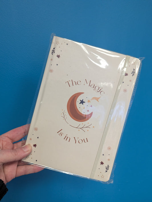 The Magic Is in You A5 Notebook