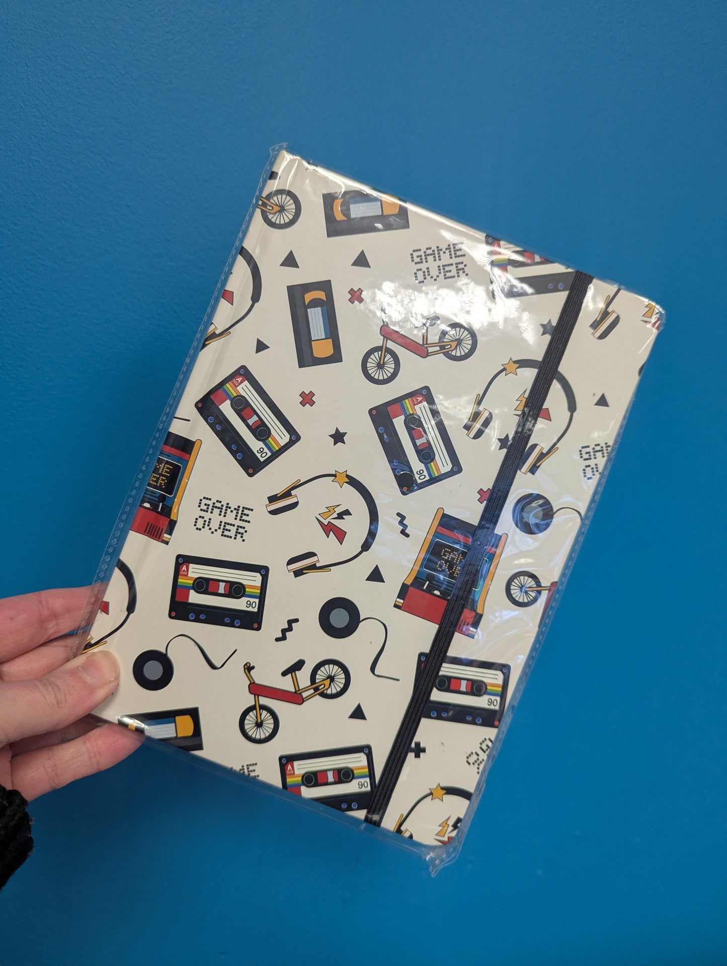 Retro 80s Print A5 Notebook