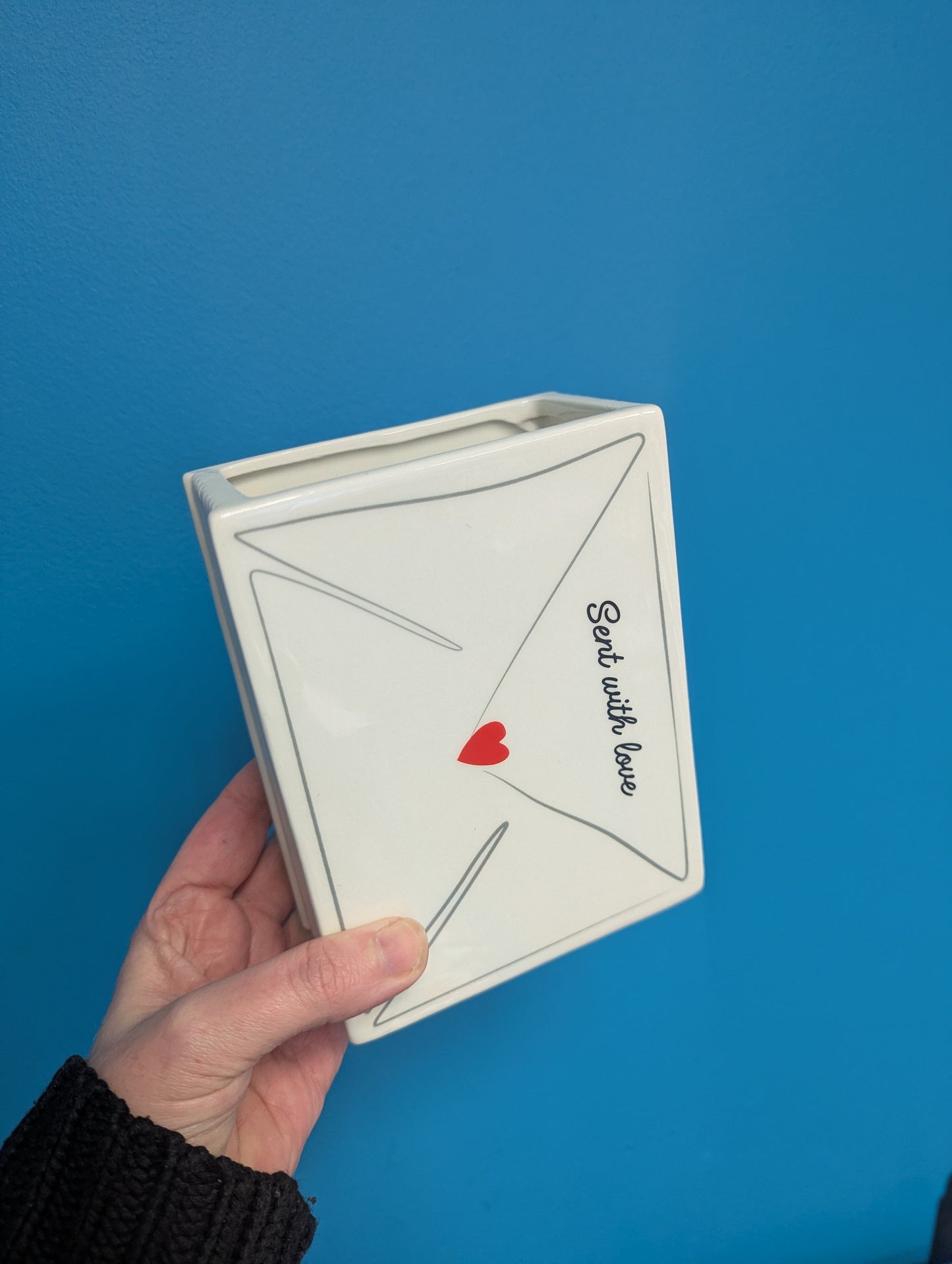 Love Letter Valentine's Day Flower Vase