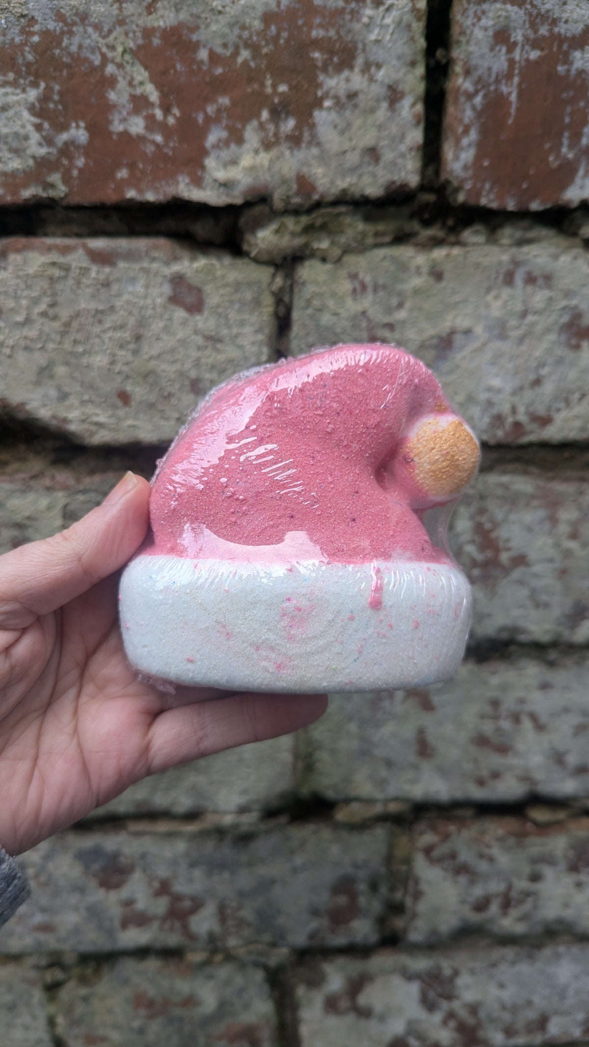 Santa Hat Bath Bomb