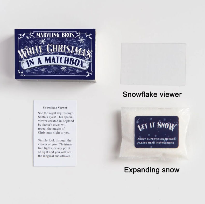White Christmas in a Matchbox