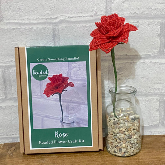 Rose Flower Bead Craft Kit
