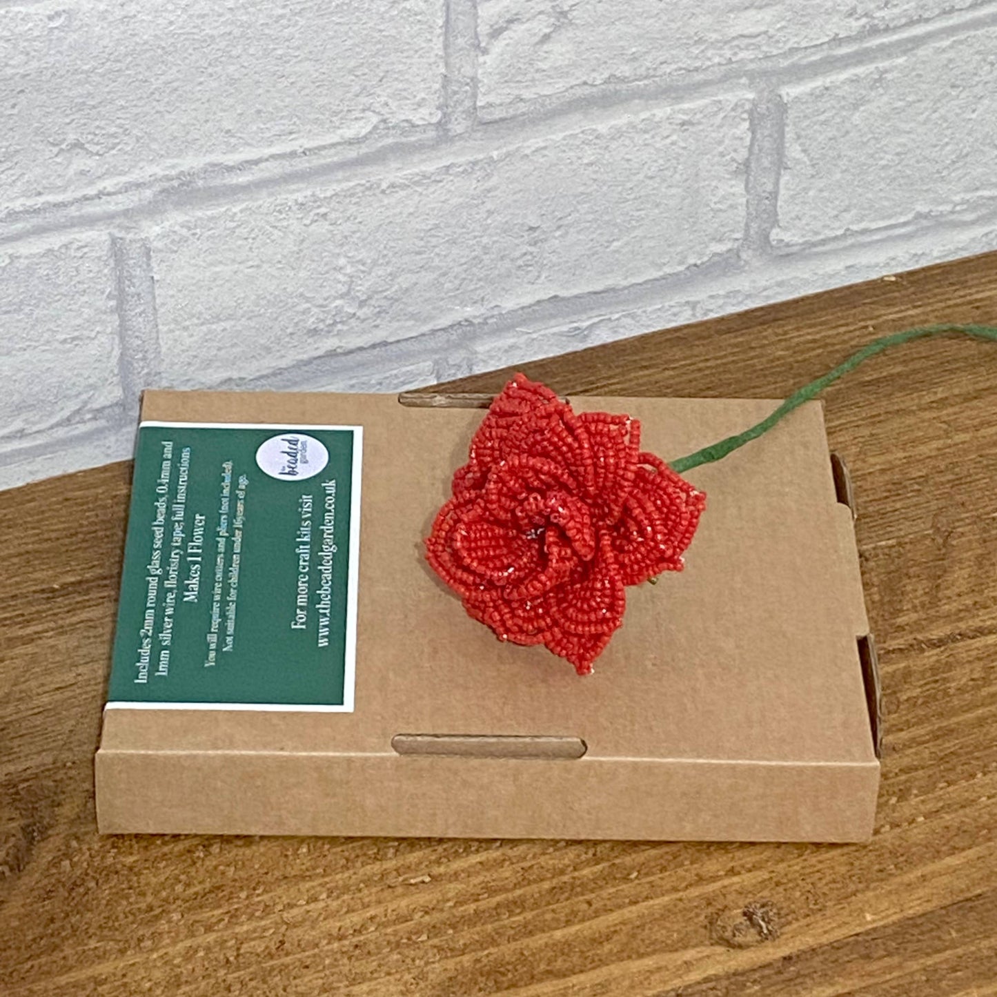 Rose Flower Bead Craft Kit