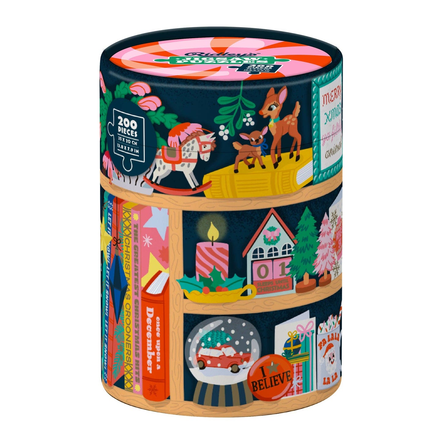 Festive Curiosities 200-Piece Jigsaw Puzzle (Jigsaw Products)