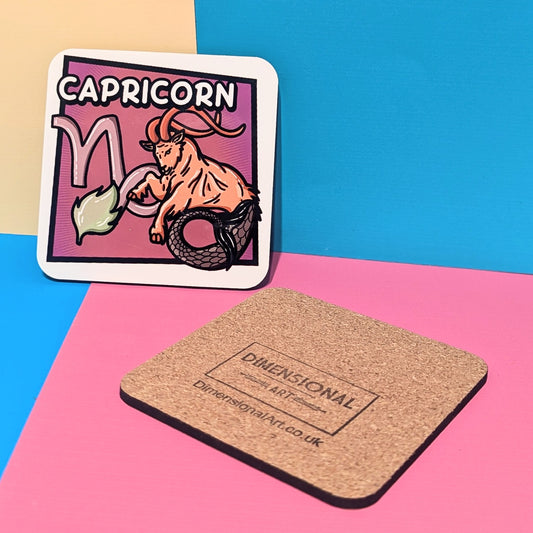 Capricorn - Single Coaster - Star Sign Range