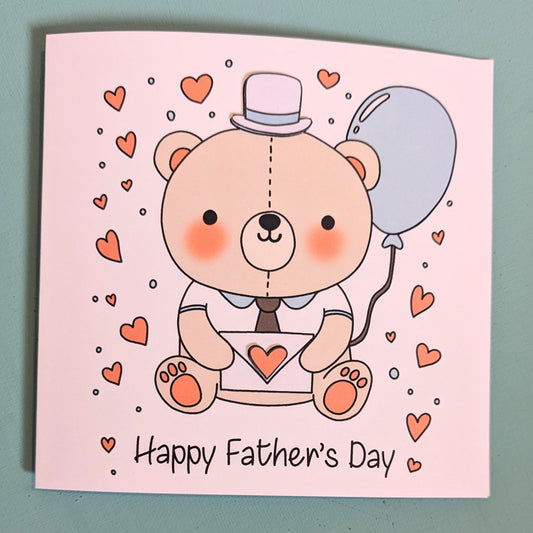 Teddy - Fathers Day Card
