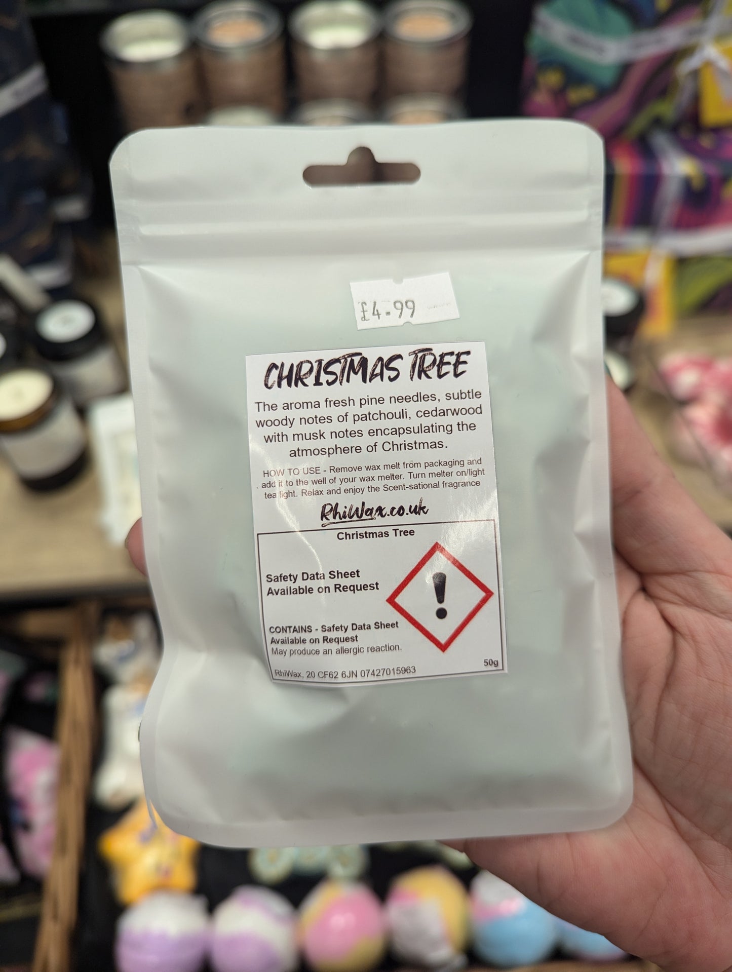 Christmas tree Mimi Wax Melts -Christmas Wax Melts