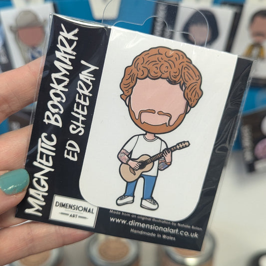 Magnetic Bookmark - Ed Sheeran